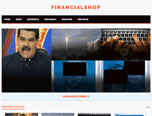 Tablet Screenshot of financialshop.net